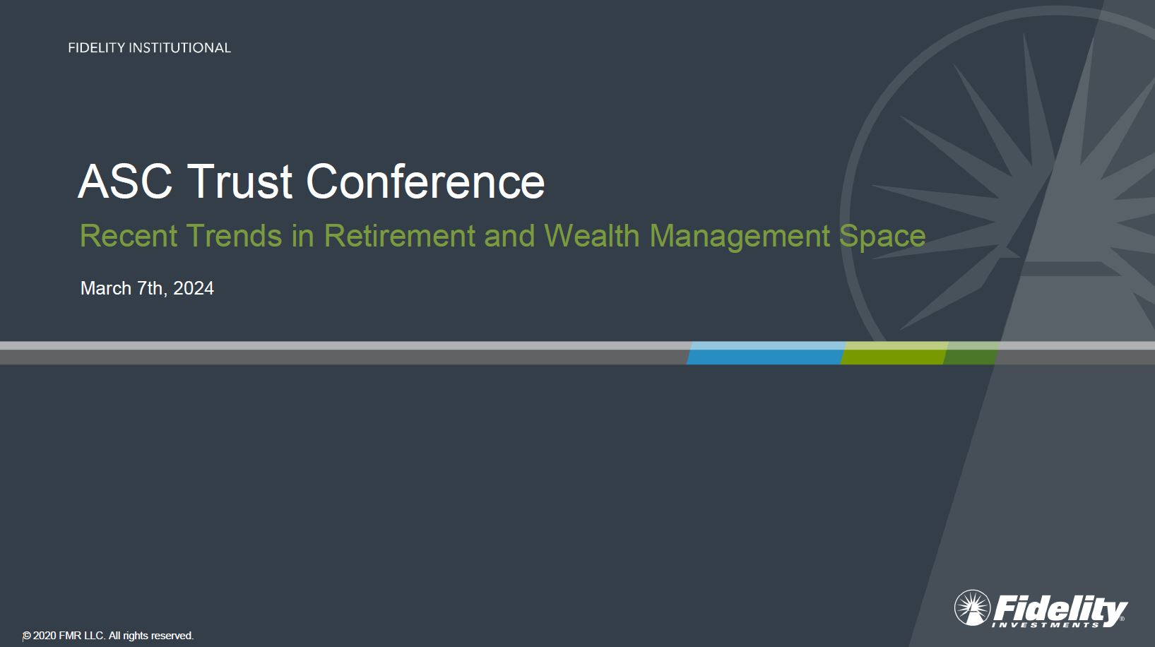 Conference materials asc trust